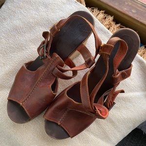 Timberland Leather Wedges